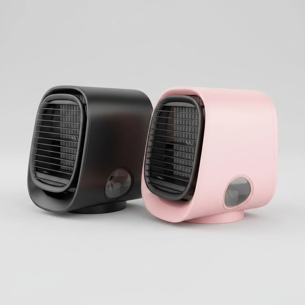 Portable Evaporative Cooler Cooling Fan USB Design - Image 5